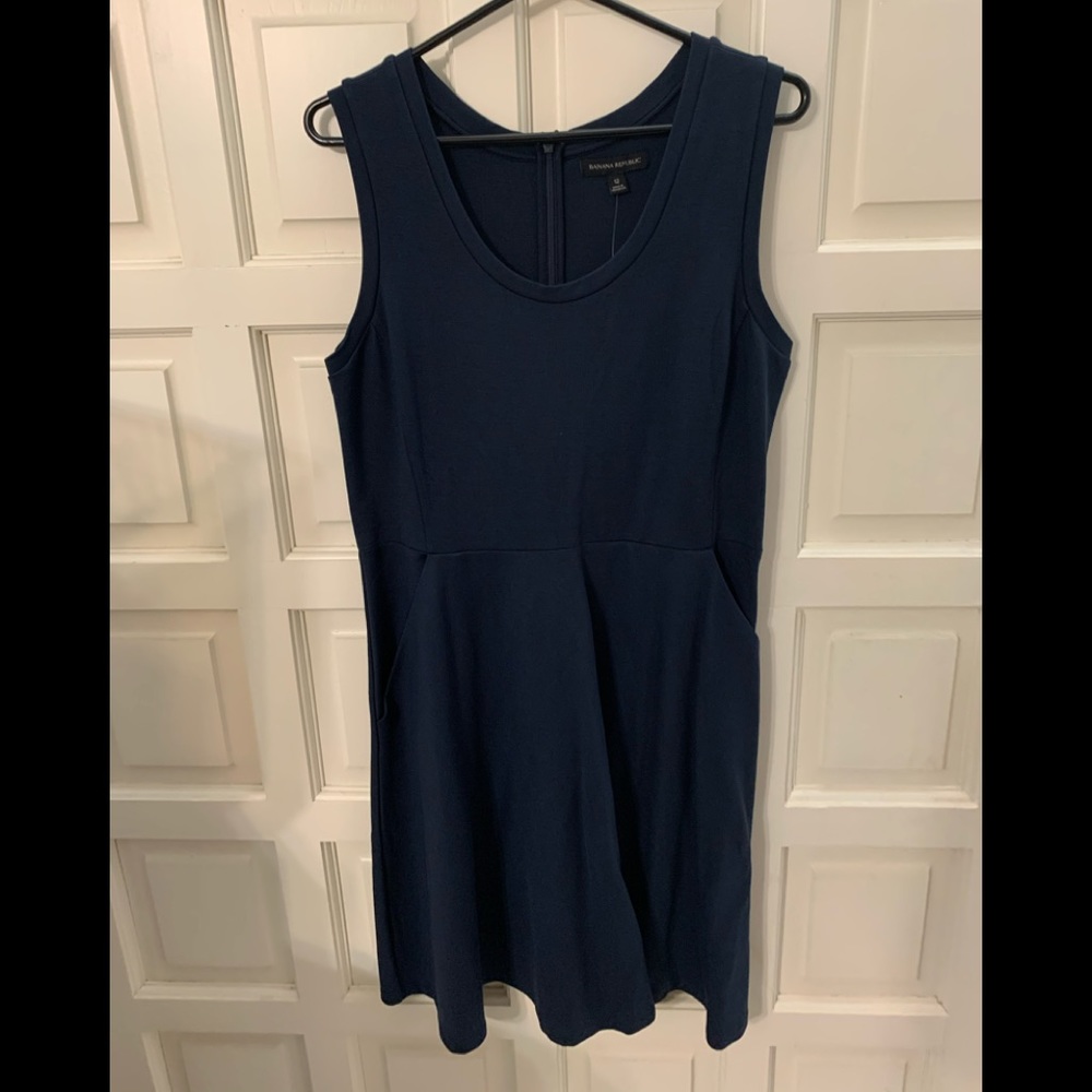 Banana Republic Navy Dress
